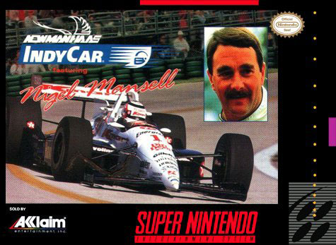 Carátula del juego Newman Haas IndyCar - Featuring Nigel Mansell (Snes)