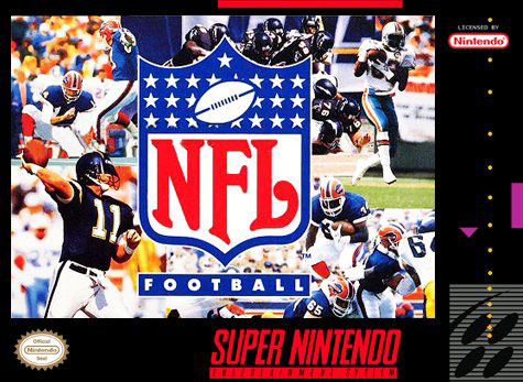 Carátula del juego NFL Football (Snes)