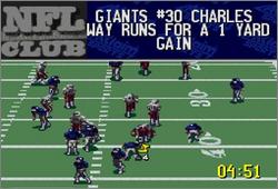 Pantallazo del juego online NFL Quarterback Club '96 (Snes)