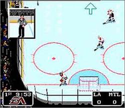 Pantallazo del juego online NHL '94 (Snes)