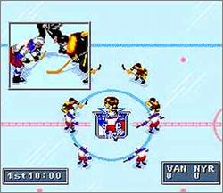 Pantallazo del juego online NHL 95 (Snes)