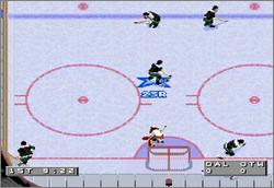 Pantallazo del juego online NHL 96 (Snes)