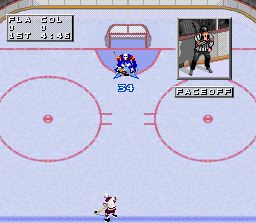 Pantallazo del juego online NHL 97 (Snes)