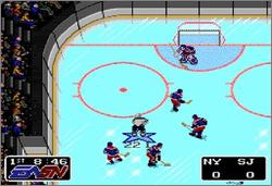 Pantallazo del juego online NHLPA Hockey 93 (Snes)