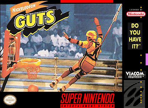 Carátula del juego Nickelodeon GUTS (Snes)