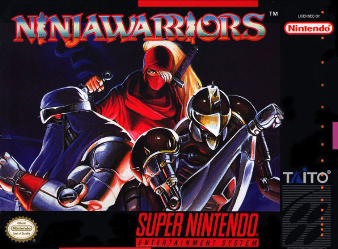 Carátula del juego Ninja Warriors (Snes)