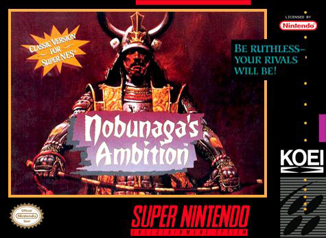 Carátula del juego Nobunaga's Ambition (Snes)
