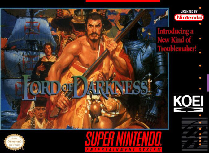 Carátula del juego Nobunaga's Ambition - Lord of Darkness (Snes)