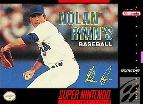 Carátula del juego Nolan Ryan's Baseball (Snes)