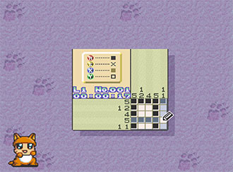 Pantallazo del juego online Ochan no Oekaki Logic (SNES)