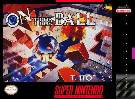 Carátula del juego On the Ball (Snes)