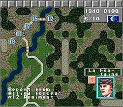 Pantallazo del juego online Operation Europe - Path to Victory 1939-45 (Snes)