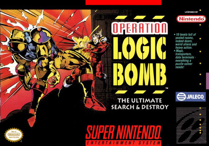 Carátula del juego Operation Logic Bomb (Snes)