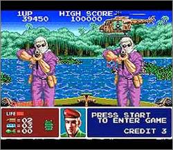 Pantallazo del juego online Operation Thunderbolt (Snes)