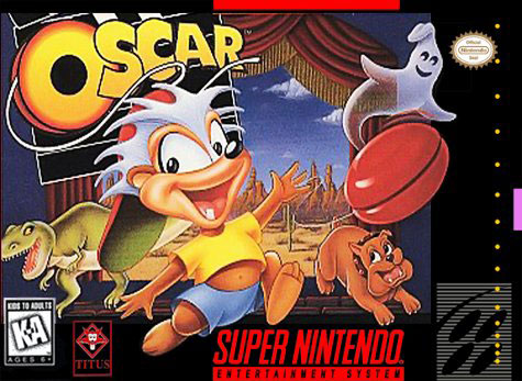 Carátula del juego Oscar (Snes)