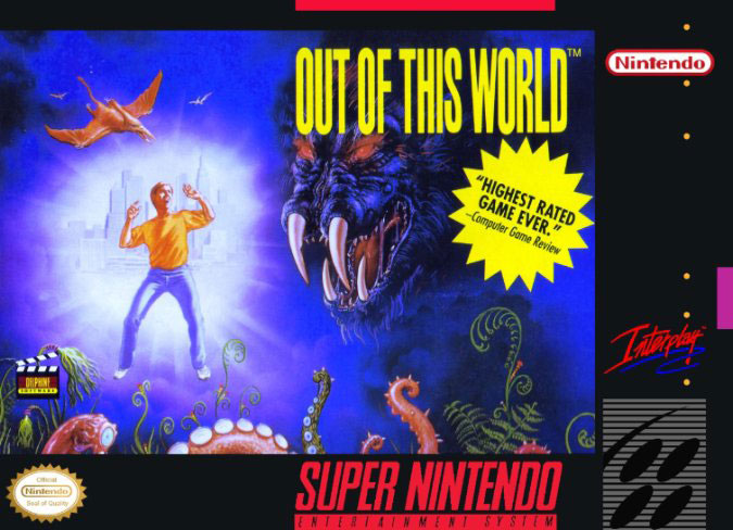 Carátula del juego Out of This World (Snes)