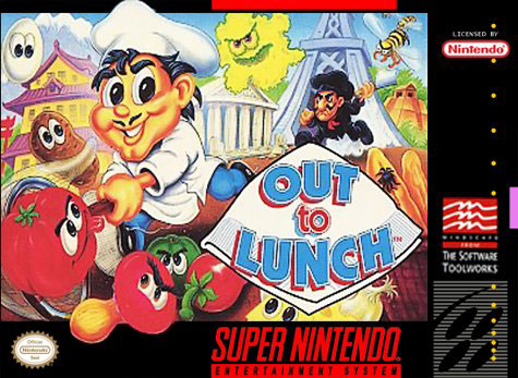 Carátula del juego Out to Lunch (Snes)