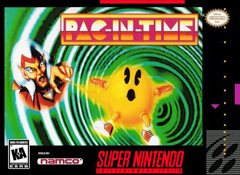Carátula del juego Pac-In-Time (Snes)