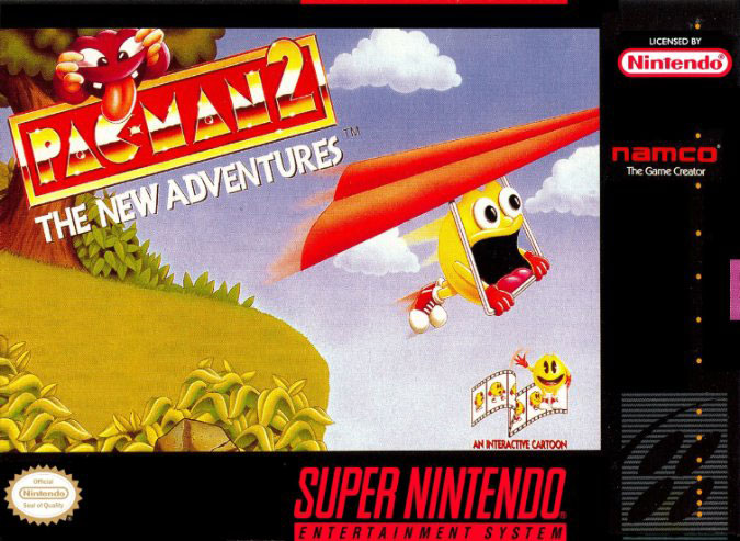 Carátula del juego Pac-Man 2 - The New Adventures (Snes)