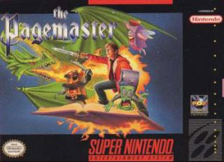 Carátula del juego The Pagemaster (Snes)