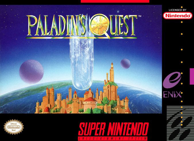 Carátula del juego Paladin's Quest (Snes)