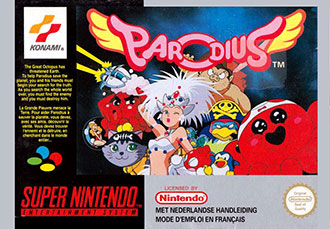 Carátula del juego Parodius Non-Sense Fantasy (SNES)
