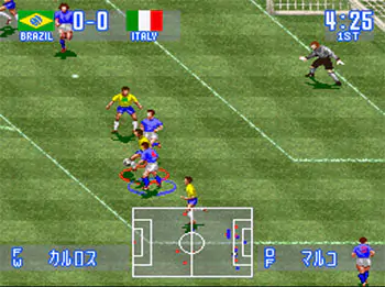 Imagen de la descarga de Jikkyou World Soccer Perfect Eleven