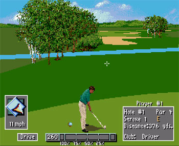 Pantallazo del juego online PGA Tour 96 (Snes)