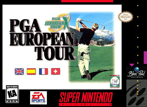 Carátula del juego PGA European Tour (Snes)