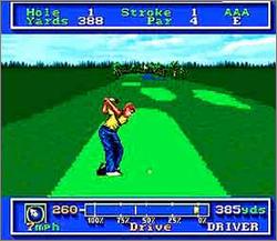 Pantallazo del juego online PGA Tour Golf (Snes)