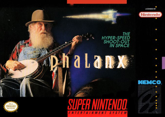 Carátula del juego Phalanx (Snes)