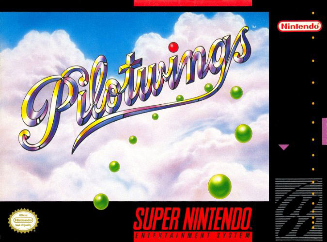 Carátula del juego Pilotwings (Snes)