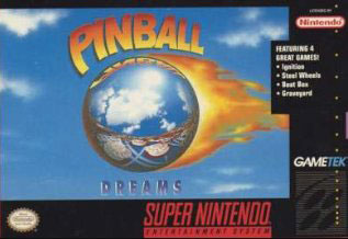 Carátula del juego Pinball Dreams (Snes)