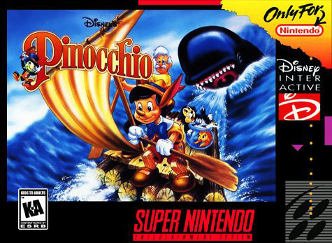 Carátula del juego Disney's Pinocchio (Snes)