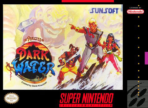 Carátula del juego Pirates of Dark Water (Snes)