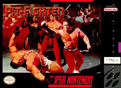Carátula del juego Pit-Fighter (Snes)
