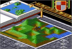 Pantallazo del juego online Populous (Snes)