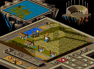 Pantallazo del juego online Populous II Trials of the Olympian Gods (SNES)