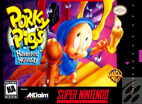 Carátula del juego Porky Pig's Haunted Holiday (Snes)