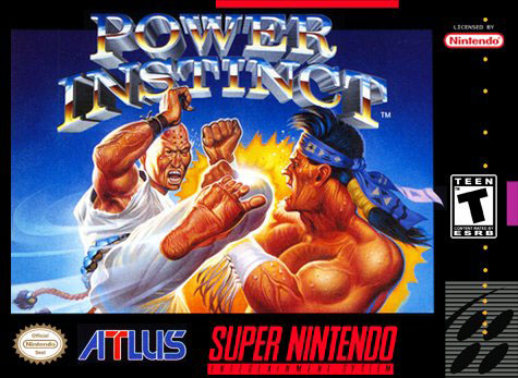 Carátula del juego Power Instinct (Snes)