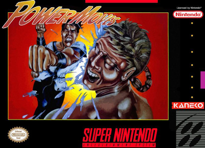 Carátula del juego Power Moves (Snes)