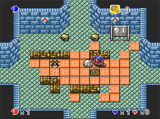 Pantallazo del juego online Power Soukoban (SNES)