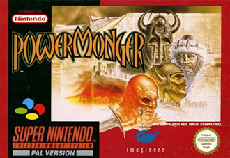 Carátula del juego PowerMonger (SNES)