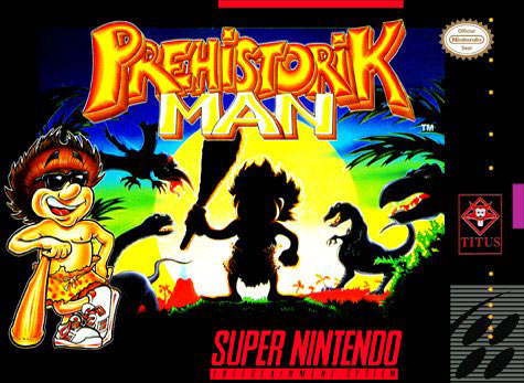 Carátula del juego Prehistorik Man (Snes)