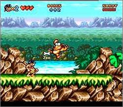 Pantallazo del juego online Prehistorik Man (Snes)