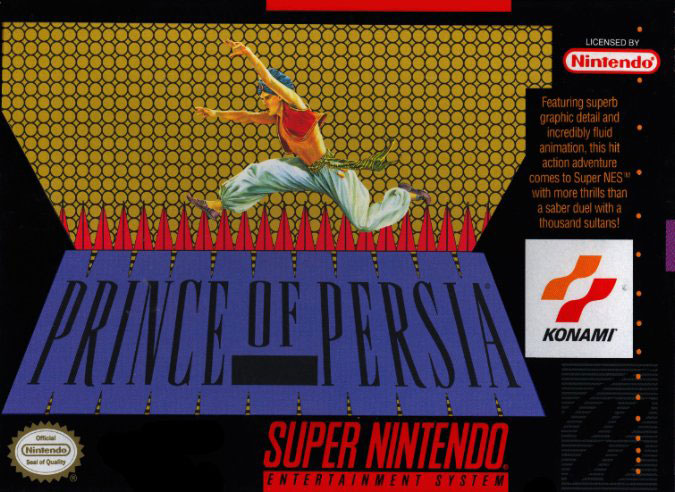 Carátula del juego Prince of Persia (Snes)