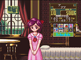 Pantallazo del juego online Princess Maker Legend of Another World (SNES)