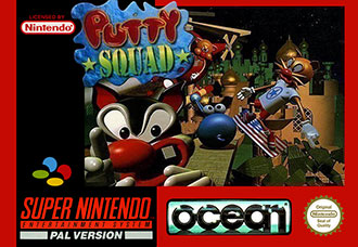 Carátula del juego Putty Squad (SNES)