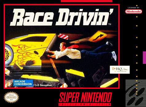 Carátula del juego Race Drivin' (Snes)