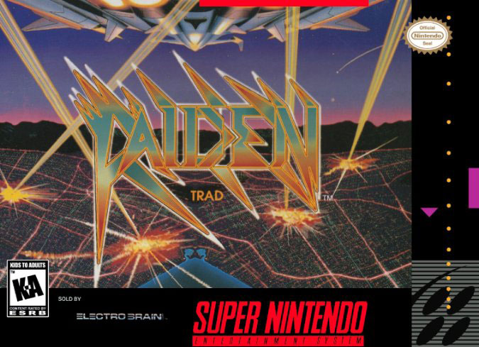 Carátula del juego Raiden Trad (Snes)